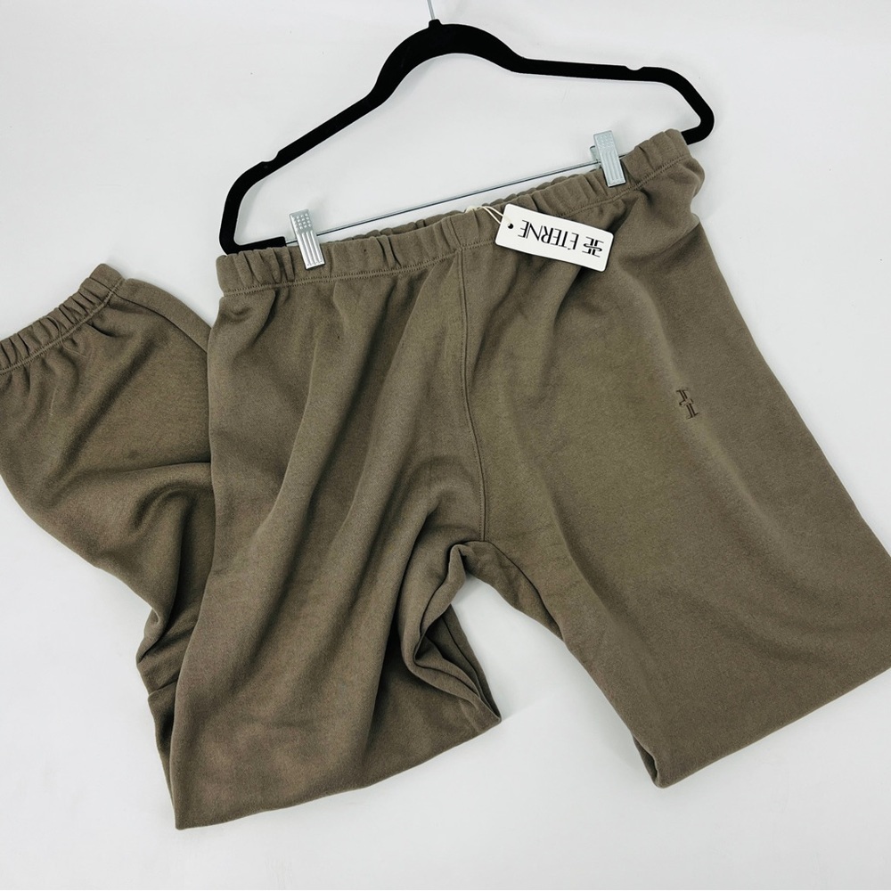 NWT Éterne Signature Classic Sweatpants - Soft French Terry XL - Picture 5 of 12